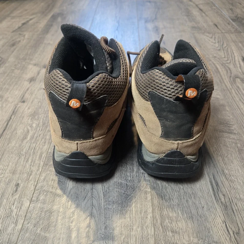 Merrell Moab 3 Mid Waterproof Hiking Trail Suede Boots VBRM Men Size 11.5